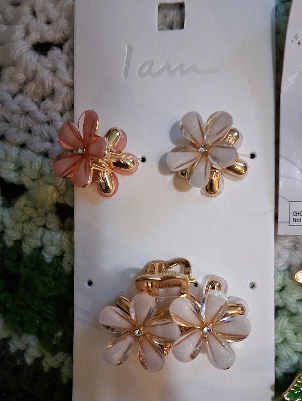 Hair Clips & Keychain